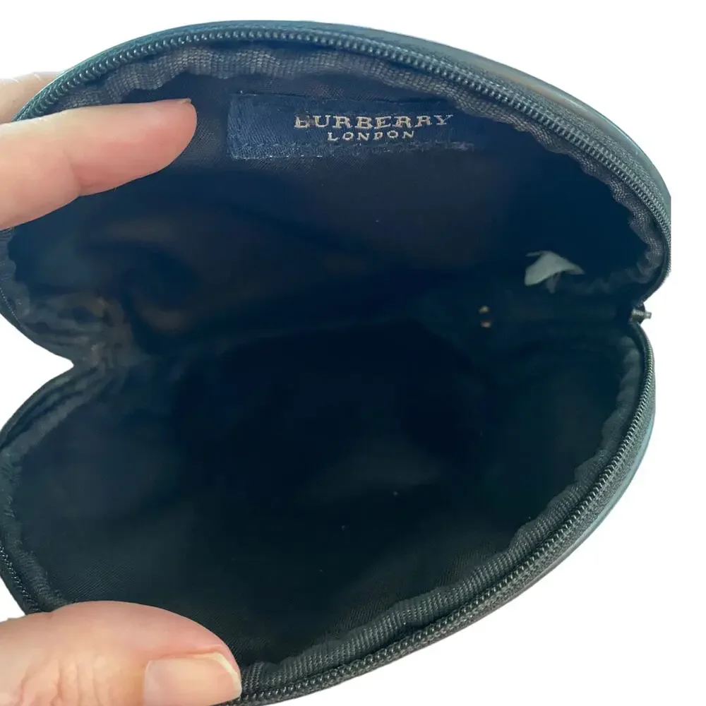 Burberry Red Nova Check Travel Cosmetic Pouch